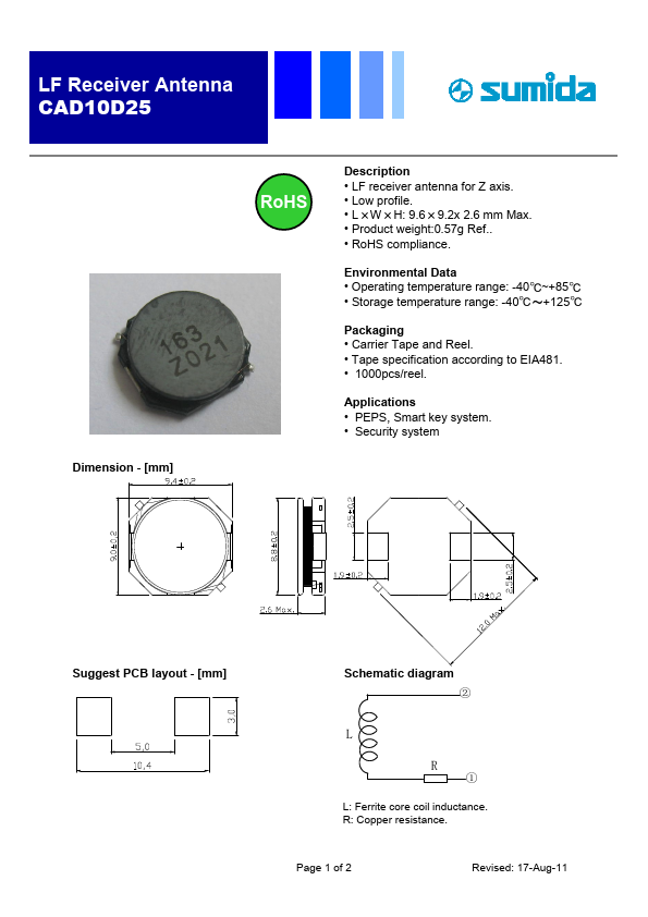 CAD10D25