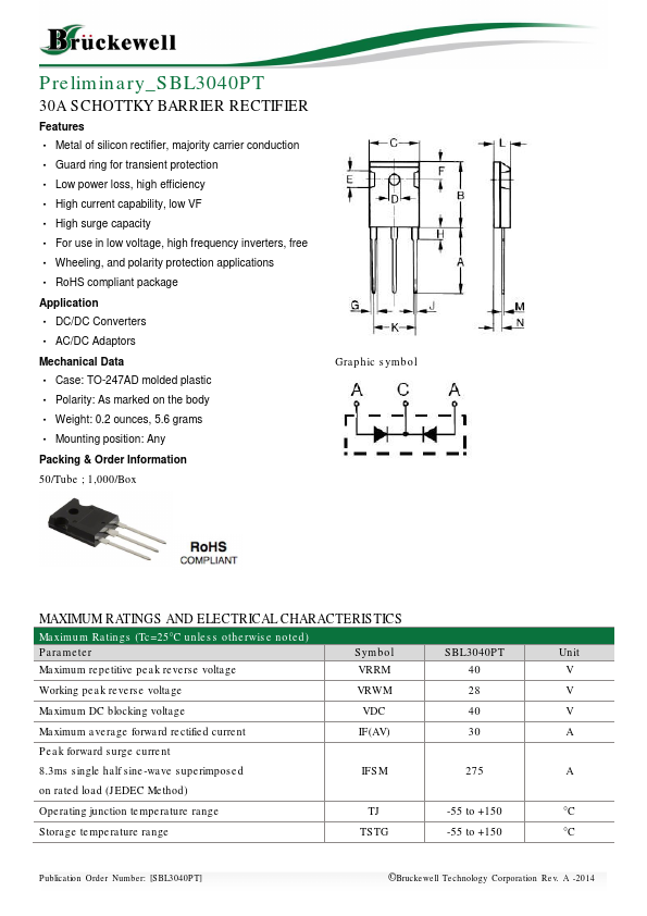 SBL3040PT