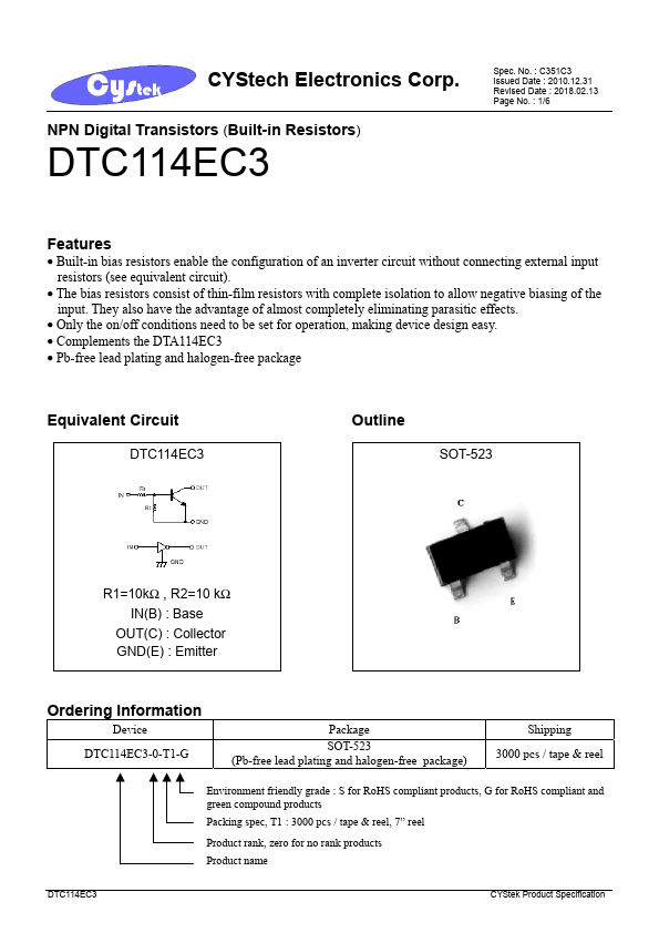 DTC114EC3