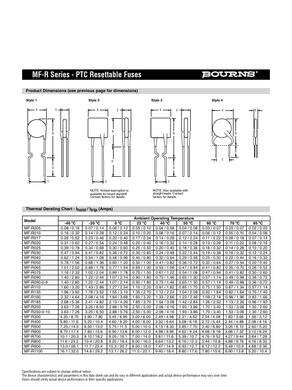 MF-R025