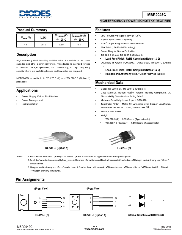 MBR2045C