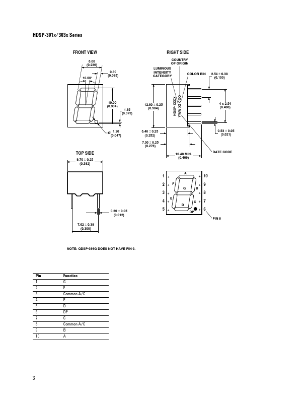 HDSP-301A