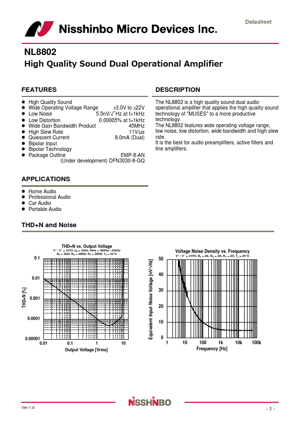 NL8802 Datasheet Preview