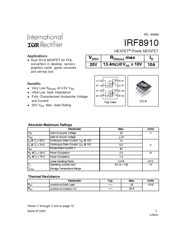 IRF8910