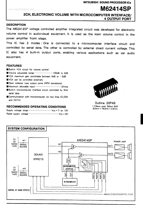 M62414SP