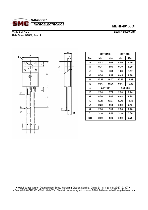 MBRF40150CT