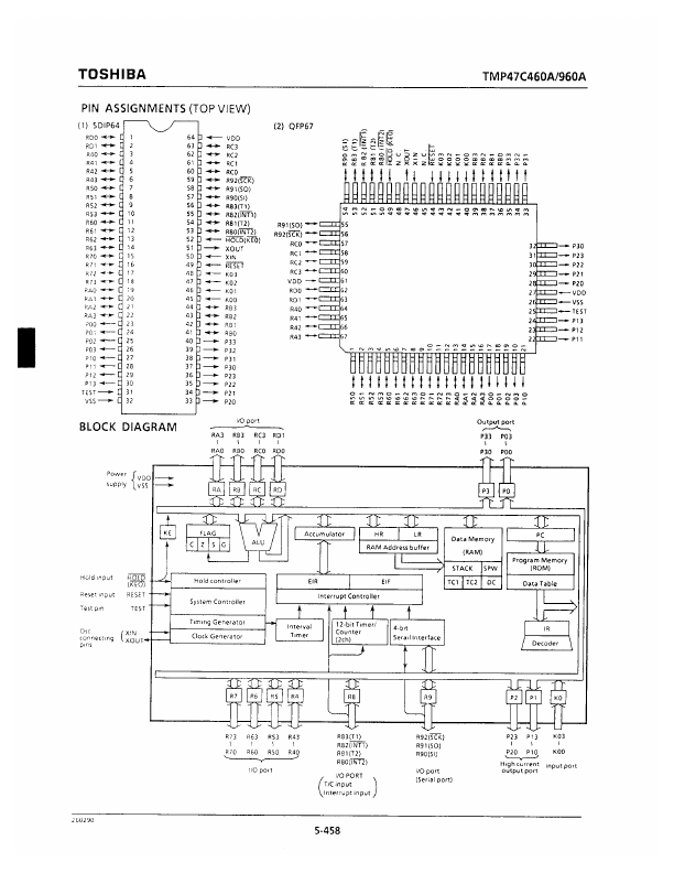 TMP47C450AN