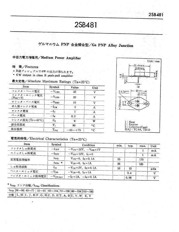 2SB481