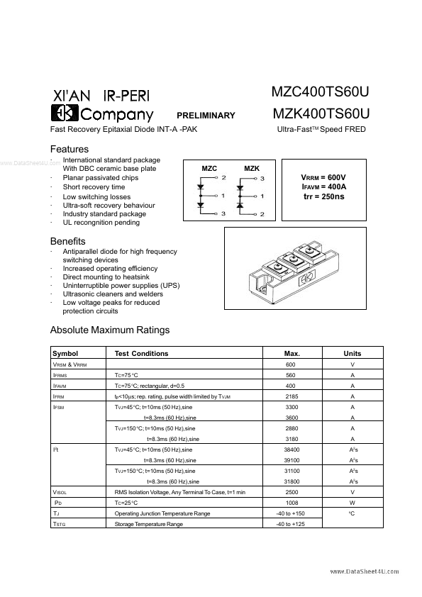 MZC400TS60U