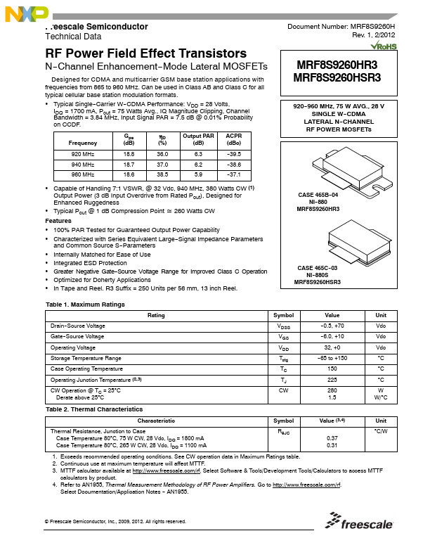 MRF8S9260HR3