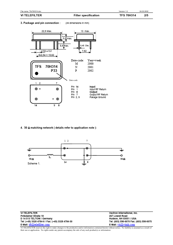 TFS70H314