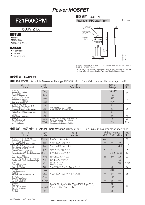 F21F60CPM