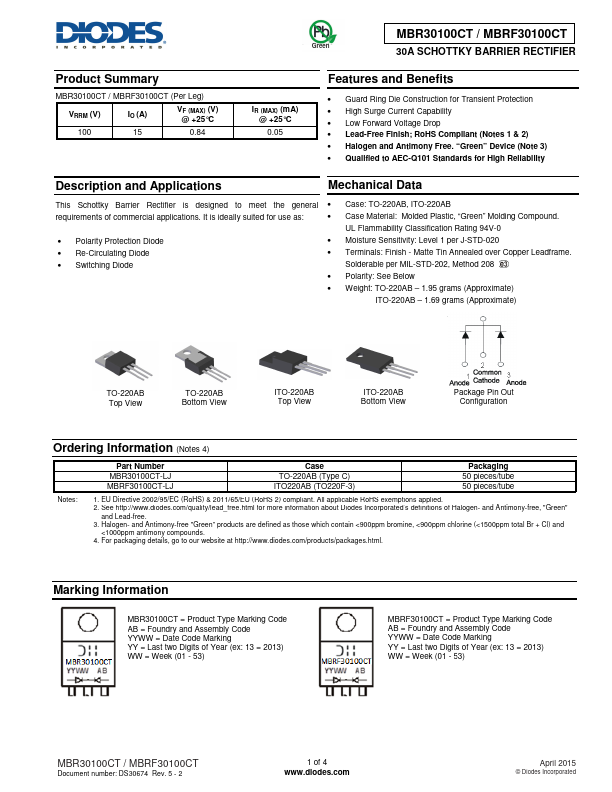 MBR30100CT