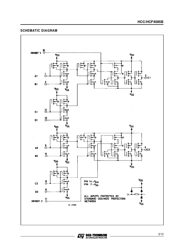 HCF4085B