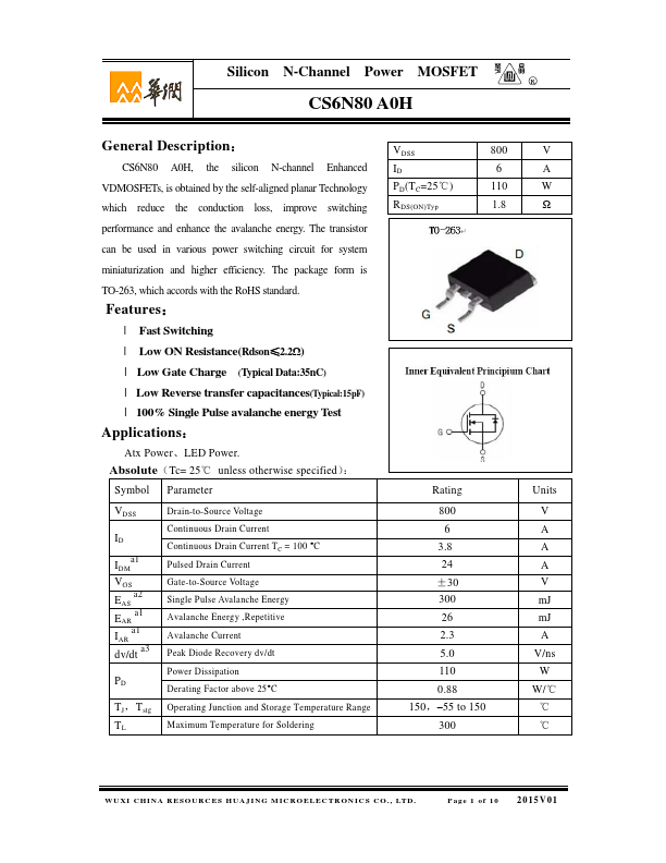 CS6N80A0H