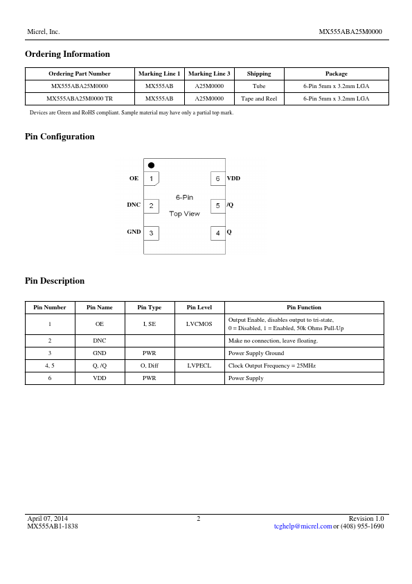 MX555ABA25M0000