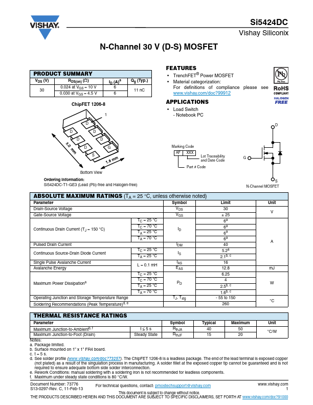 SI5424DC