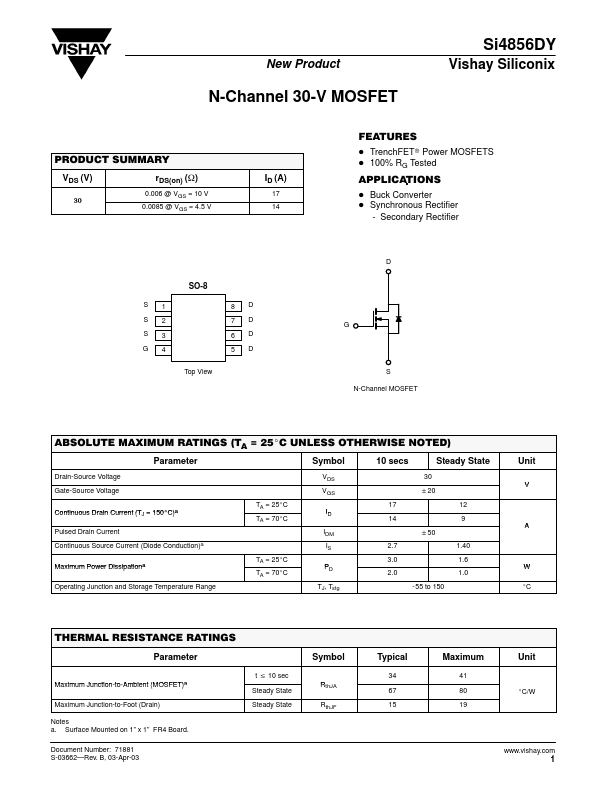 Si4856DY