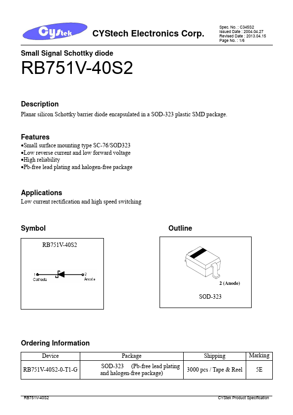 RB751V-40S2