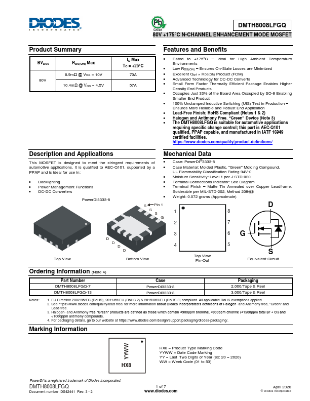 DMTH8008LFGQ