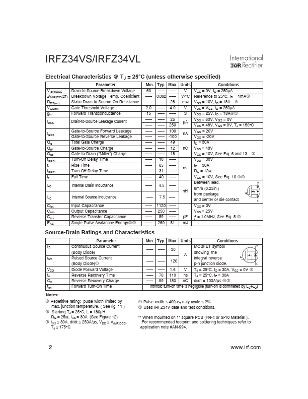 IRFZ34V