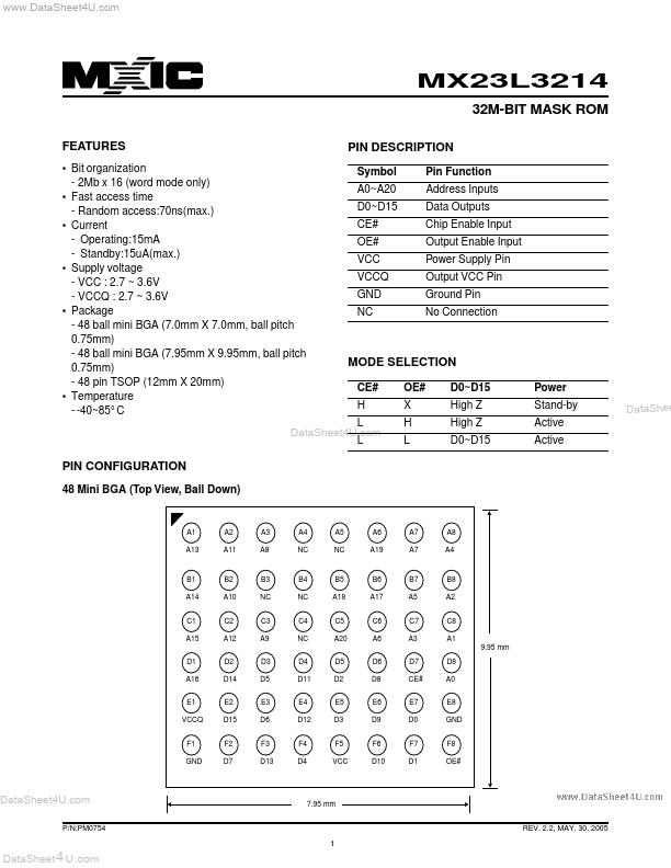 MX23L3214