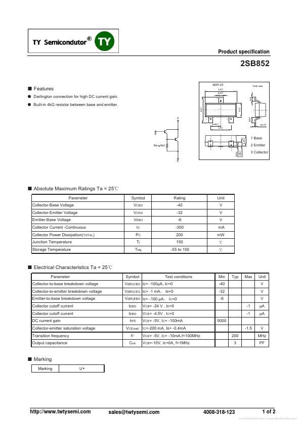 2SB852