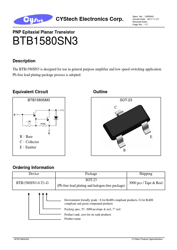 BTB1580SN3