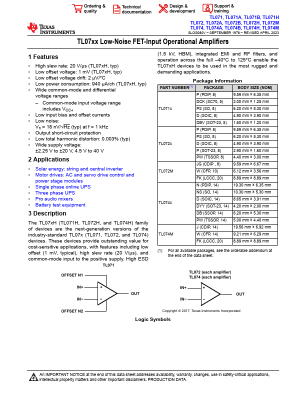 TL071A