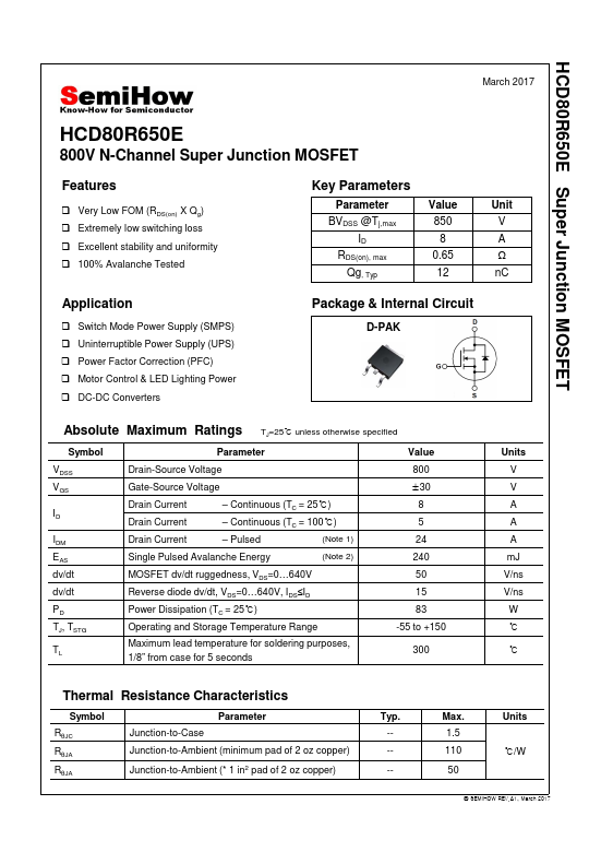 HCD80R650E