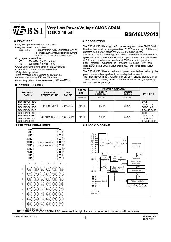 BS616LV2013