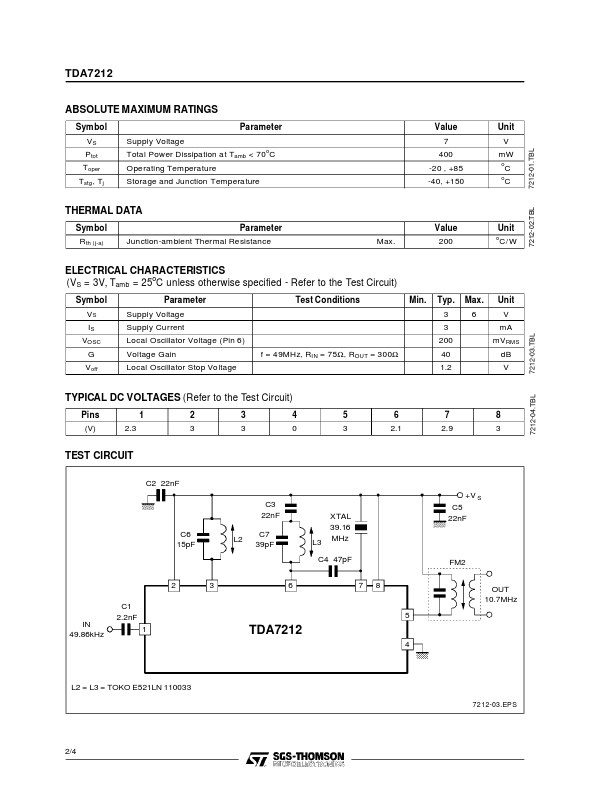 TDA7212