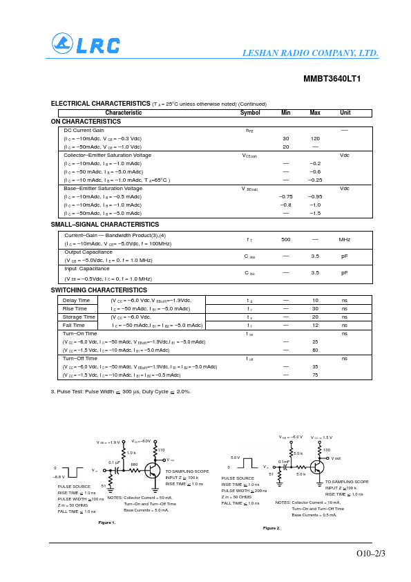 MMBT3640LT1