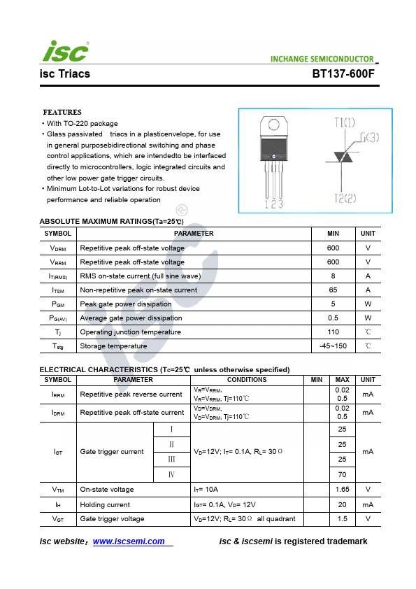 BT137-600F