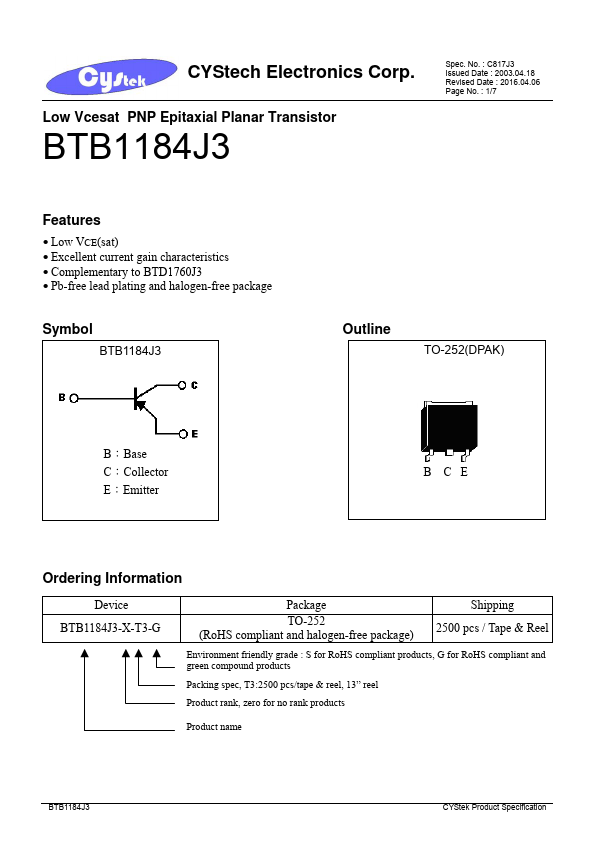 BTB1184J3