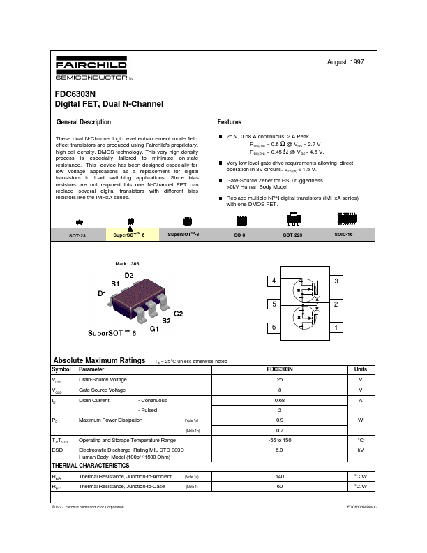 FDC6303N