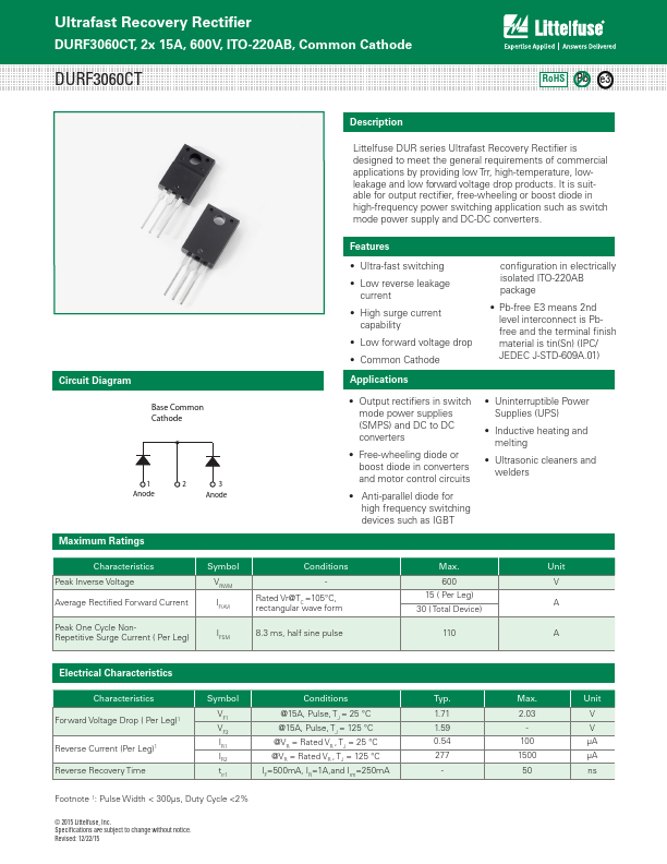 DURF3060CT