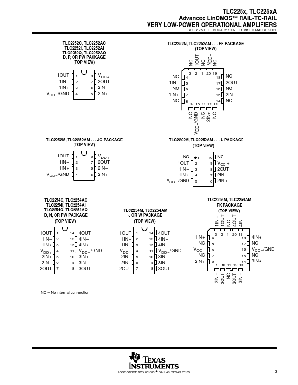 TLC2254A