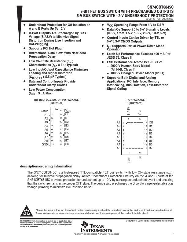 SN74CBT6845C