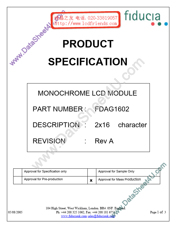 FDAD1602G