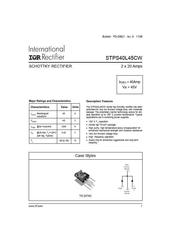 STPS40L45CW