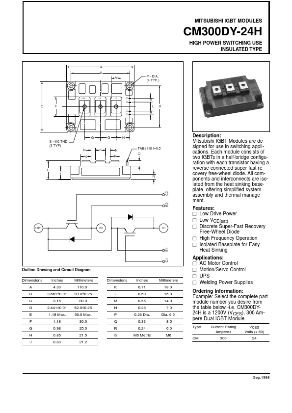 CM300DY-24H