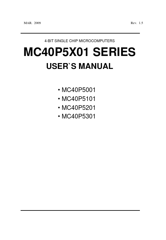 MC40P5001