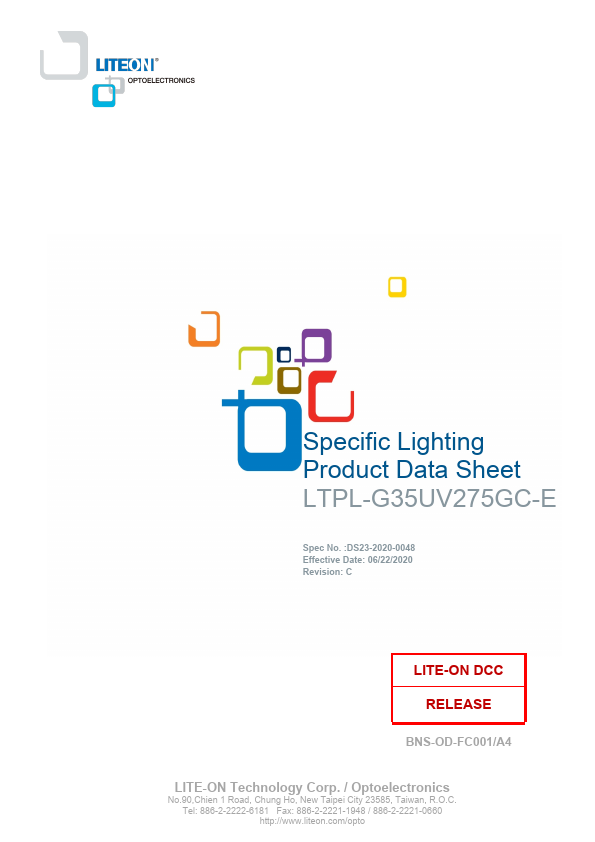 LTPL-G35UV275GC-E Datasheet Preview