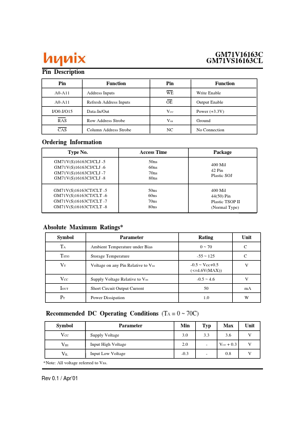 GM71VS16163CL