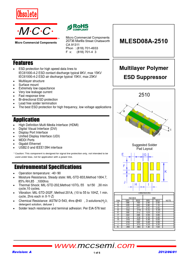 MLESD08A-2510