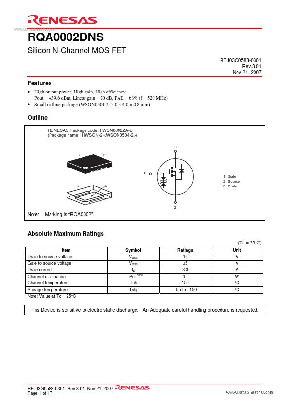 RQA0002DNS