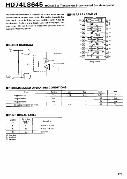 HD74LS645