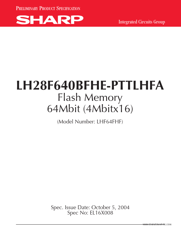 LH28F640BFHE-PTTLHFA