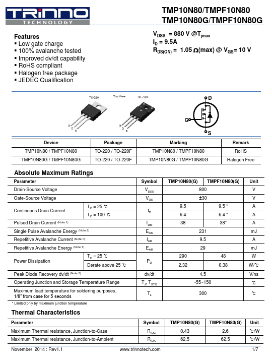 TMP10N80